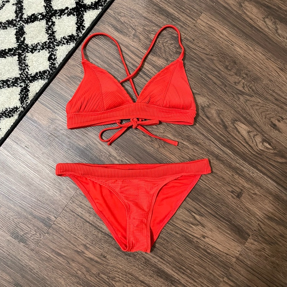 Red xhileration bikini